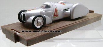 1/43 Auto Union Race Car No 4 (1937, silver)-other-vehicle-brands-Model Barn