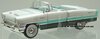 1/32 Packard Caribbean Convertible (1955, white & green)