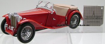 1/24 MG TC Roadster (1948, red)-mg-Model Barn
