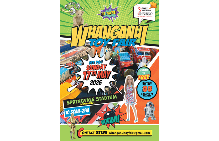 Whanganui Toy Fair May 17 2026