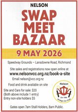 Nelson Swap Meet Bazaar May 9 2026-upcoming-events-Model Barn