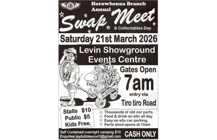Levin Swap Meet March 21 2026