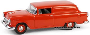 1/64 Chev Panel Van (1955, red)-vehicles-Model Barn