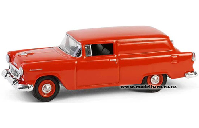 1/64 Chev Panel Van (1955, red)