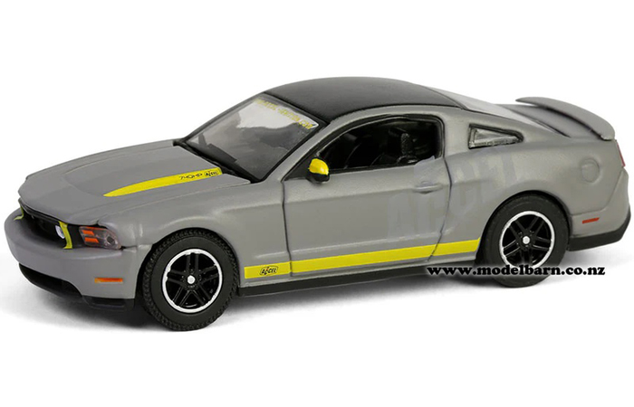 1/64 Ford Mustang (2011, grey & black)