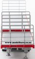 1/50 Freighter Flat Top B-Double Trailer Set (red & silver)