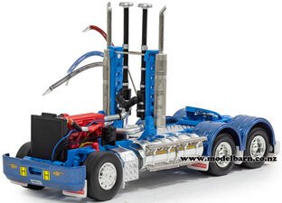 1/50 Kenworth K200 Prime Mover 2.8m Chassis, Wheels & Bumper Replacement (mid blue)-trucks-and-trailers-Model Barn