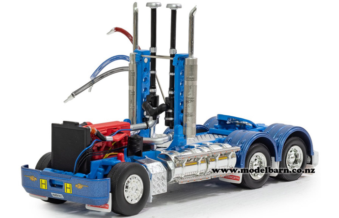 1/50 Kenworth K200 Prime Mover 2.8m Chassis, Wheels & Bumper Replacement (mid blue)