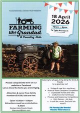 Farming Like Grandad & Country Fair April 12 2025-upcoming-events-Model Barn