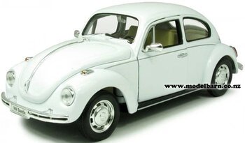 1/24 Volkswagen Beetle (white)-vehicles-Model Barn