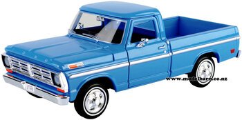 1/24 Ford F-100 Pick-Up (1972, blue)-vehicles-Model Barn