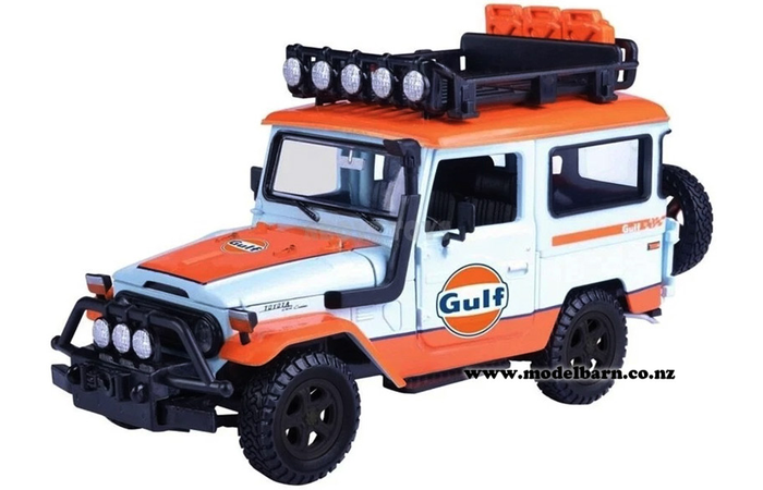1/24 Toyota FJ40 Land Cruiser (blue & orange) "Gulf"
