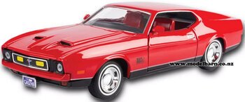 1/24 Ford Mustang Mach I (1971, red) "Diamonds Are Forever"-vehicles-Model Barn