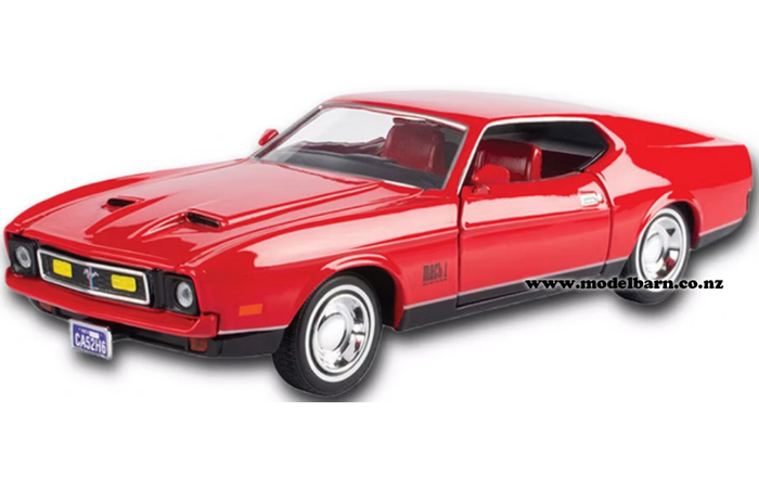 1/24 Ford Mustang Mach I (1971, red) "Diamonds Are Forever"