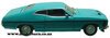 1/32 Ford XB Falcon GS Coupe (Deep Aqua)