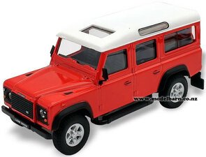 1/43 Land Rover Defender (Masai Red)-vehicles-Model Barn