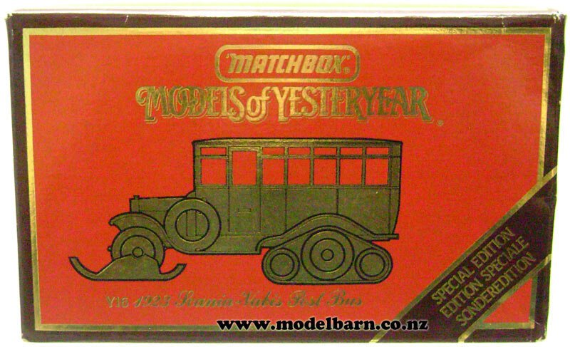 1/49 Scania Vabis Half Track Post Bus (1923, yellow & black