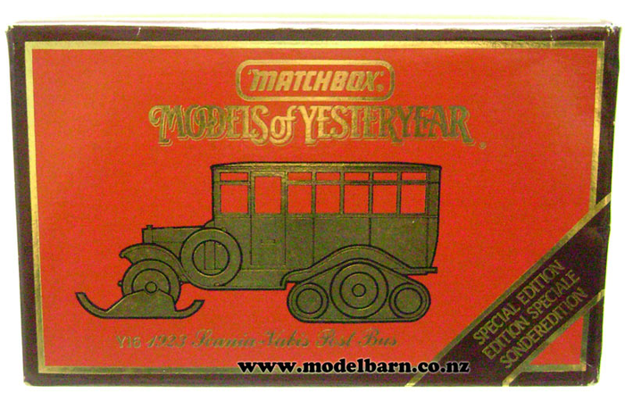 1/49 Scania Vabis Half Track Post Bus (1923, yellow & black