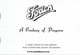 Foden A Century of Progress Sales Brochure-other-brochures-Model Barn