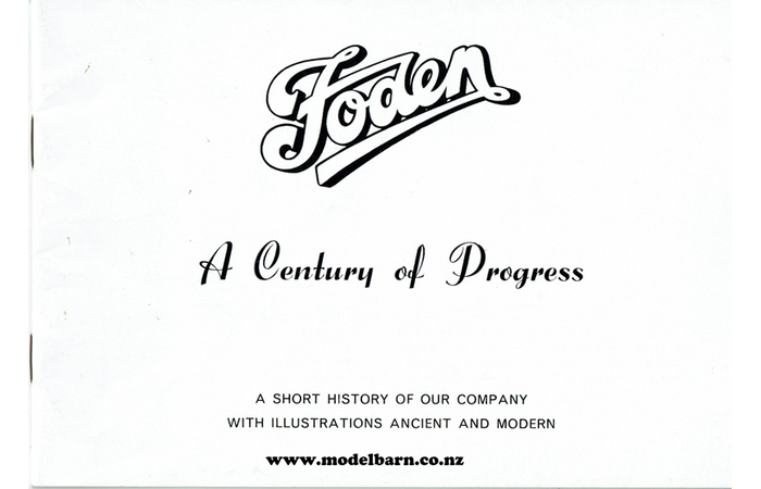 Foden A Century of Progress Sales Brochure