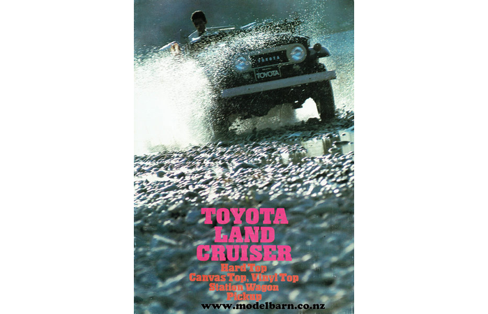 Toyota Land Cruiser Sales Brochure