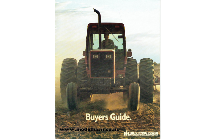 International Harvester Buyers Guide Full Line Catalogue 1984 Sales Brochure