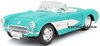 1/24 Chev Corvette (1957, turquoise & white)