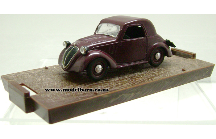 1/43 Fiat 500 A Topolino (maroon)