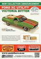 Classic Carlectables Ford XC Ute "Victoria Bitter" A4 Shop Poster