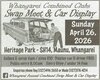 Northland Combined Car Clubs Swap Meet April 26 2026