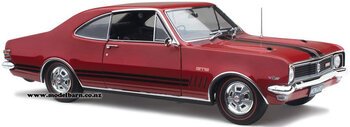 1/18 Holden HT Monaro GTS 350 (Spanish Red)-vehicles-Model Barn
