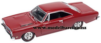 1/64 Plymouth Road Runner (1968, dark red)-plymouth-Model Barn