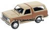 1/64 Ford Bronco (1980, dark brown & light brown)