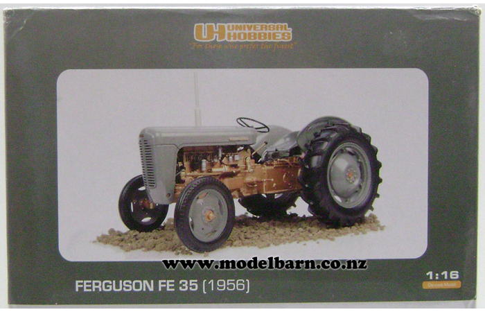 1/16 Ferguson FE-35 (1956, grey & gold) (used) - Farm Equipment