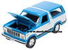 1/64 Ford Bronco (1980, blue & white)