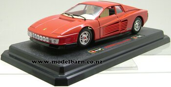 1/24 Ferrari Testarossa (1984, red)-ferrari-Model Barn
