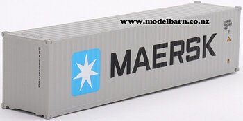 1/64 40ft Metal Shipping Container "Maersk"-other-items-Model Barn