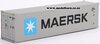 1/64 40ft Metal Shipping Container "Maersk"