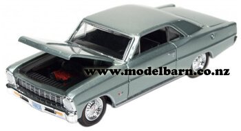 1/64 Chev Nova (1966, metallic grey)-chevrolet-and-gmc-Model Barn