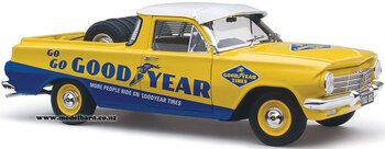 1/18 Holden EH Ute (yellow & blue) "Goodyear"-vehicles-Model Barn