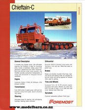 Foremost Chieftain-C Tracked Carrier Sales Brochure-other-brochures-Model Barn