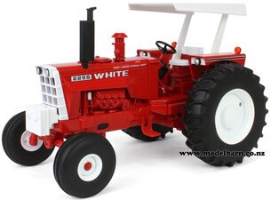 1/16 White 2255 2WD with ROPS (red & white)-farm-equipment-Model Barn