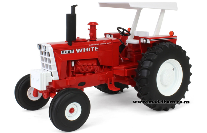 1/16 White 2255 2WD with ROPS (red & white)