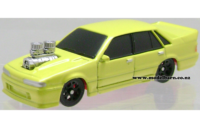 1/64 Holden VL Walkinshaw with Blown Engine (yellow)