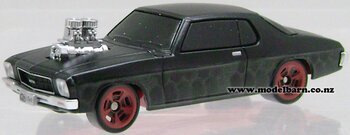 1/64 Holden HQ Monaro Coupe with Blown Engine (Black)-holden-Model Barn
