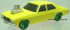 1/64 Holden HQ Sedan with Blown Engine (Yellow)