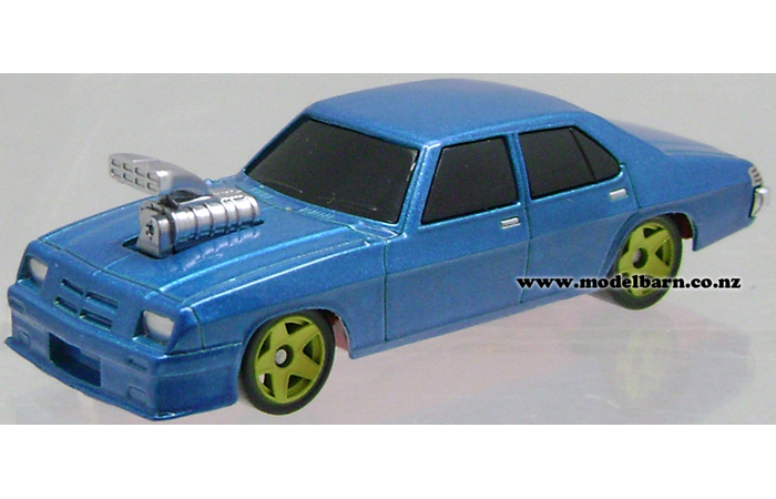 1/64 Holden HJ Sedan with Blown Engine & Monza Front End (blue)