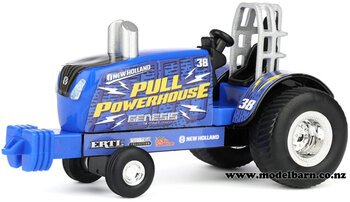 1/64 New Holland Pulling Tractor "Pull Powerhouse"-farm-equipment-Model Barn