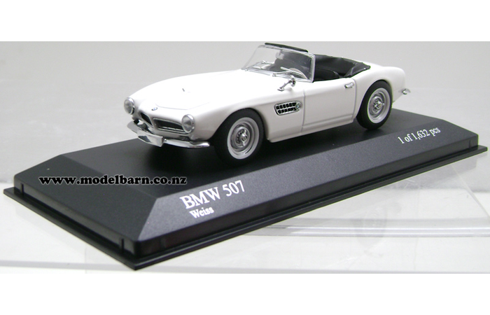 1/43 BMW 507 Cabriolet (1956, white)
