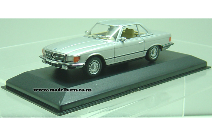 1/43 Mercedes 350SL Coupe (1971, silver)